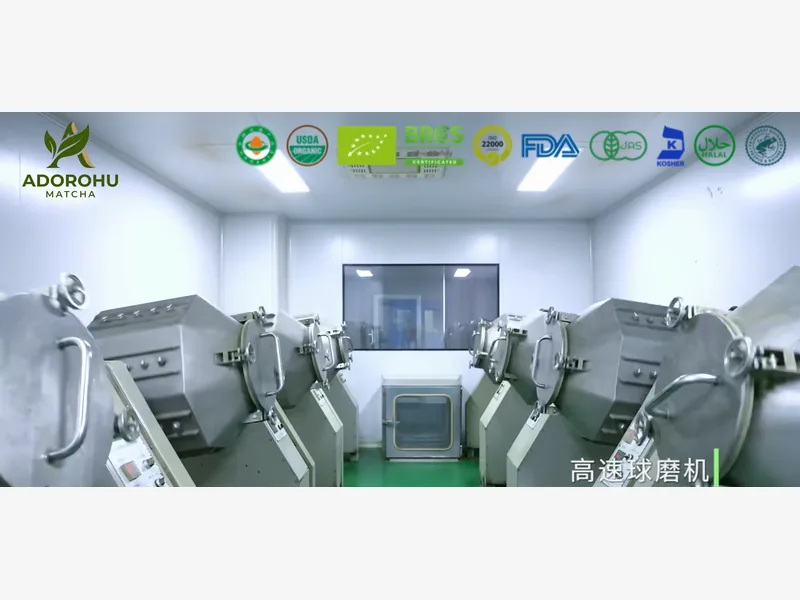 Two enclosed high-speed milling machines